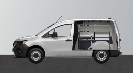 Fahrzeugeinrichtung LS3 für Citan, Kangoo & Townstar