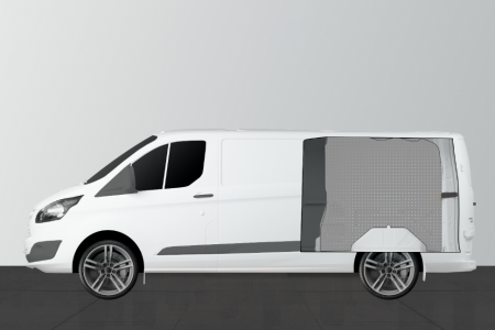 Werkzeugtafel rechts Ford Custom L2H1 Doppelkabine