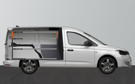 Fahrzeugeinrichtung BASE42 für VW Caddy Cargo & Ford Connect L2