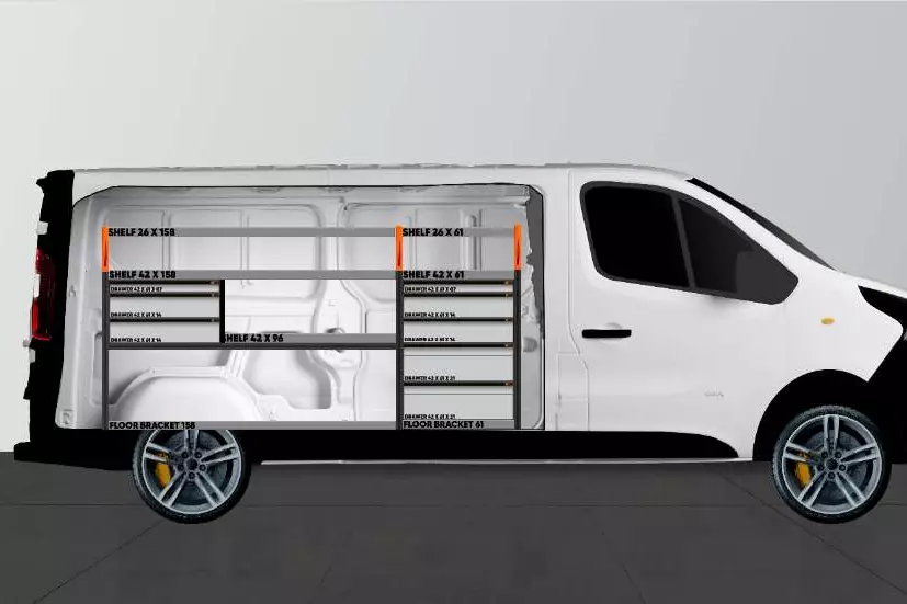 Expert8 Fahrzeugeinrichtung Renault 