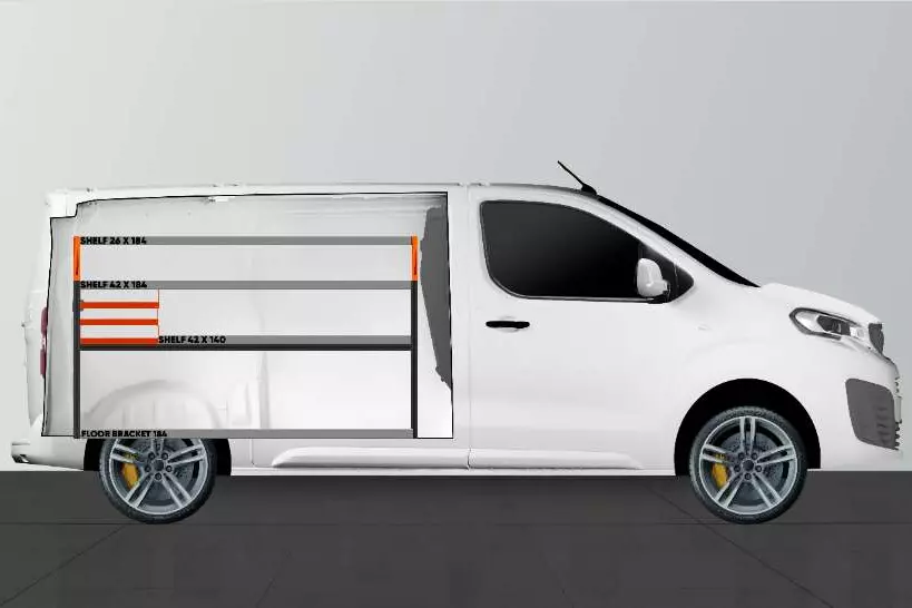 SS3 Fahrzeugeinrichtung Citroën Jumpy