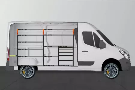 Fahrzeugeinrichtung PRO5 für Movano, Master & NV400