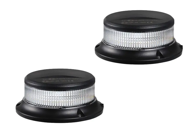 SlimLine Warnleuchte LED 2 Stück inkl. Halterung auf WS Dachträger