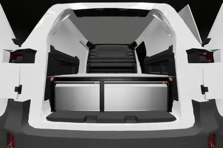Unterflursystem H:342 mm 3-Schubladen für Volkswagen ID Buzz mit Standard Komfortwand
