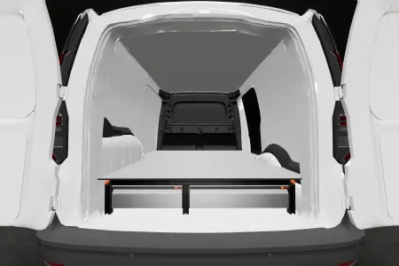 Unterflursystem H:220 mm 3-Schubladen für VW Caddy Cargo & Ford Connect L2 mit Standardwand